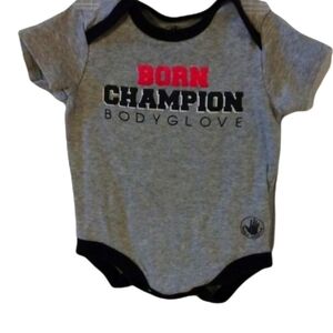 Body Glove Born Champion baby onesie, 0-3months
